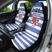 Luxembourg Rugby Custom Car Seat Cover Motifs 1997 Vintage LT9 - Wonder Print Shop