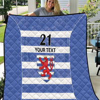 Luxembourg Rugby Custom Quilt Motifs 1997 Vintage - Wonder Print Shop