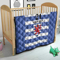 Luxembourg Rugby Custom Quilt Motifs 1997 Vintage - Wonder Print Shop