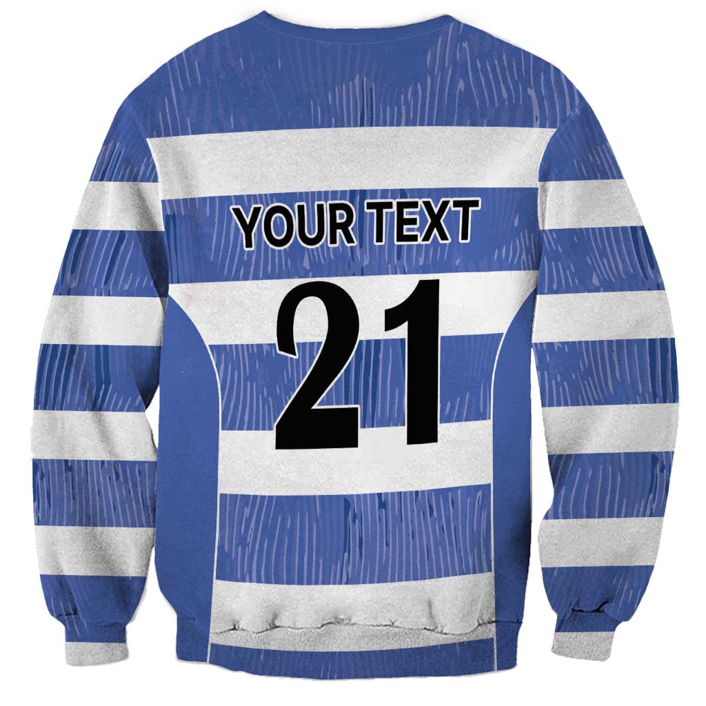 Luxembourg Rugby Custom Sweatshirt Motifs 1997 Vintage - Wonder Print Shop