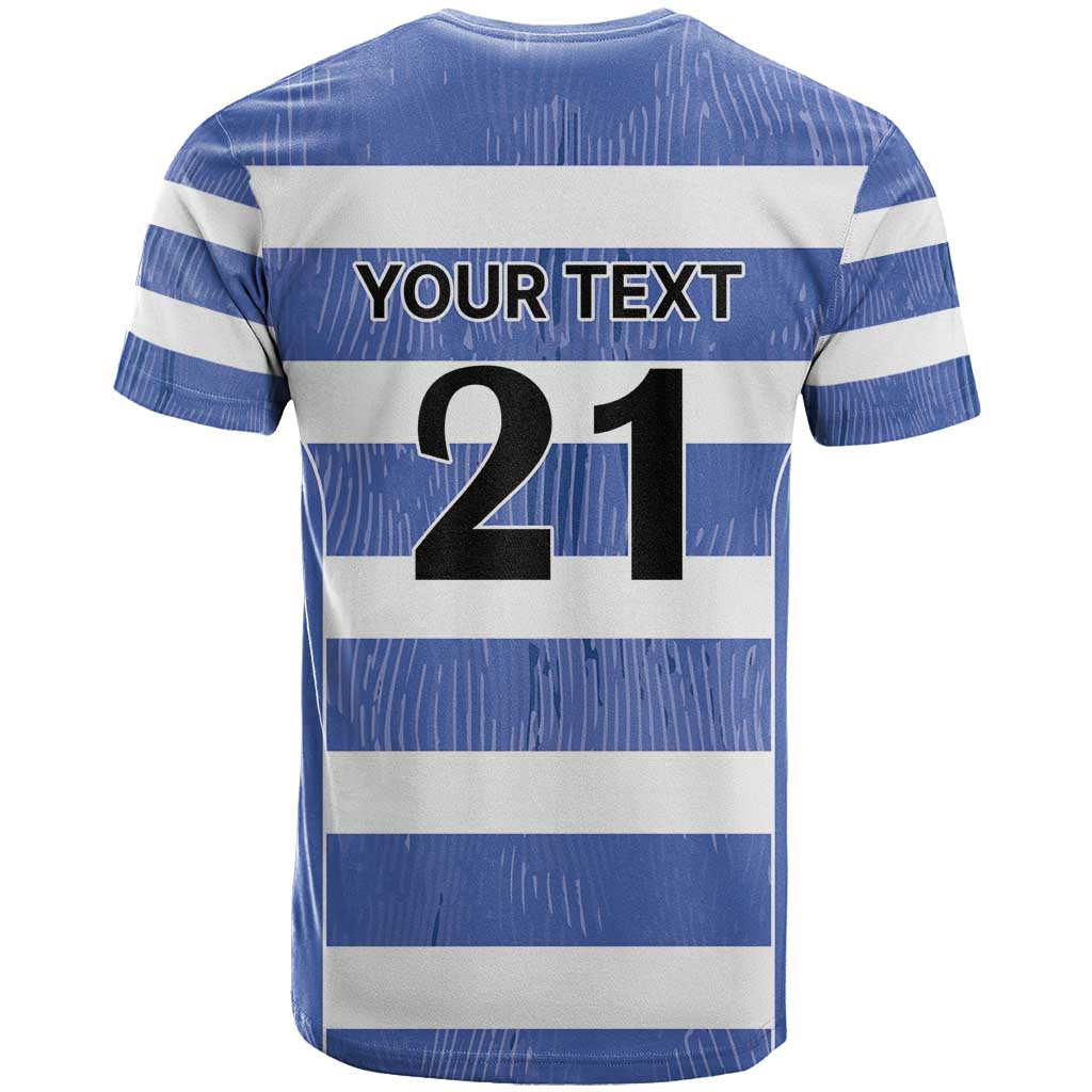 Luxembourg Rugby Custom T Shirt Motifs 1997 Vintage - Wonder Print Shop