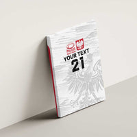 Poland Rugby Custom Canvas Wall Art Biało-czerwoni The White and Reds Sporty Pattern LT9 - Wonder Print Shop