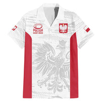 Poland Rugby Custom Family Matching Mermaid Dress and Hawaiian Shirt Biało-czerwoni The White and Reds Sporty Pattern LT9 - Wonder Print Shop