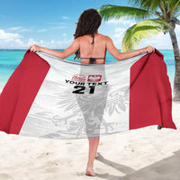 Poland Rugby Custom Sarong Biało-czerwoni The White and Reds Sporty Pattern - Wonder Print Shop