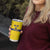Sweden Rugby Custom Tumbler Cup Three Crowns of Sweden Gold Pattern - Wonder Print Shop
