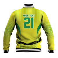 Custom Brazil World Football Legacy Baseball Jacket 5 Times History Champions - Wonder Print Shop