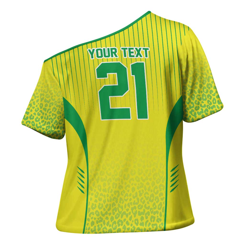 Custom Brazil World Football Legacy Cross Shoulder Shirt 5 Times History Champions - Wonder Print Shop