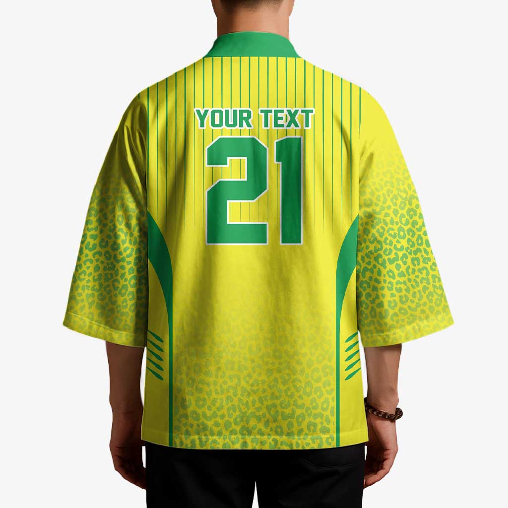 Custom Brazil World Football Legacy Kimono 5 Times History Champions - Wonder Print Shop