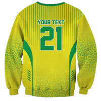 Custom Brazil World Football Legacy Sweatshirt 5 Times History Champions - Wonder Print Shop