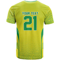 Custom Brazil World Football Legacy T Shirt 5 Times History Champions - Wonder Print Shop