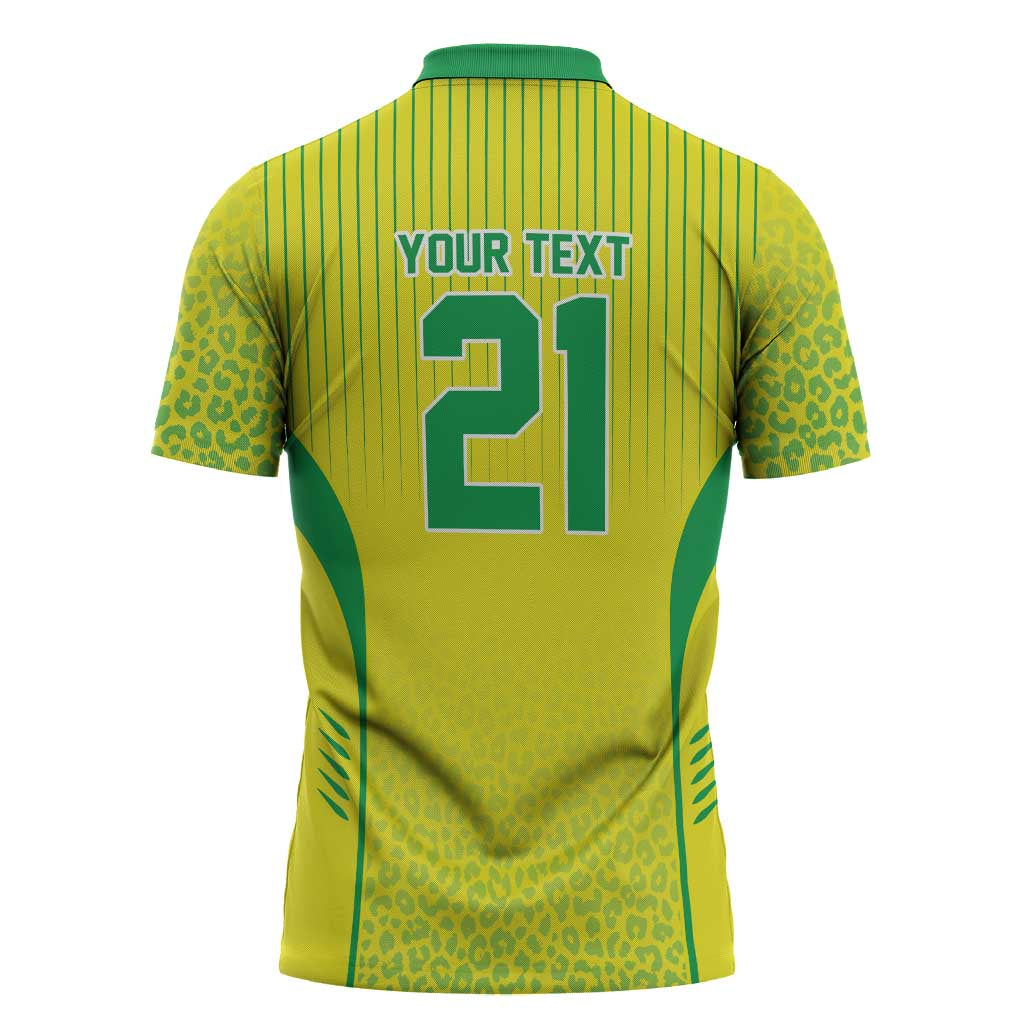 Custom Brazil World Football Legacy Zipper Polo Shirt 5 Times History Champions - Wonder Print Shop