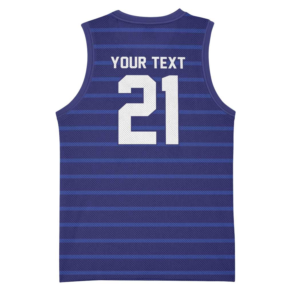 Custom France WC26 Future Champions Basketball Jersey Past Champions Future Legends - Wonder Print Shop