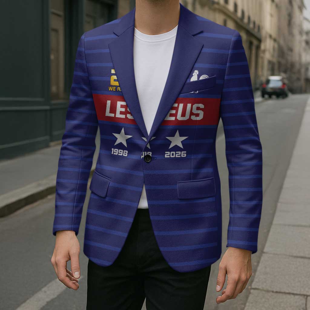 Custom France WC26 Future Champions Blazer Past Champions Future Legends - Wonder Print Shop