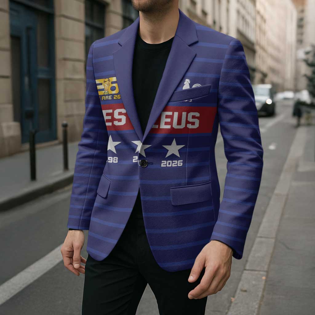 Custom France WC26 Future Champions Blazer Past Champions Future Legends - Wonder Print Shop