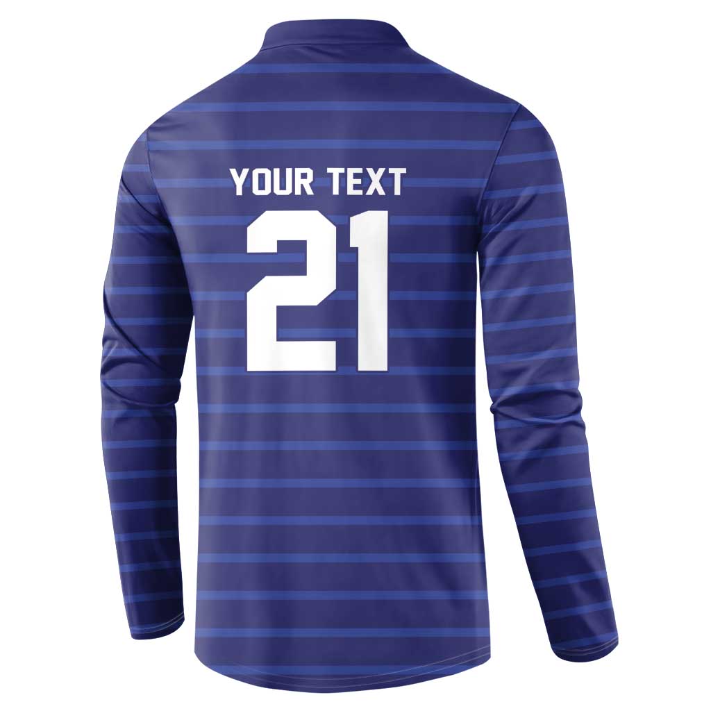 Custom France WC26 Future Champions Button Sweatshirt Past Champions Future Legends - Wonder Print Shop