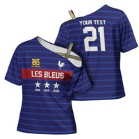 Custom France WC26 Future Champions Cross Shoulder Shirt Past Champions Future Legends - Wonder Print Shop