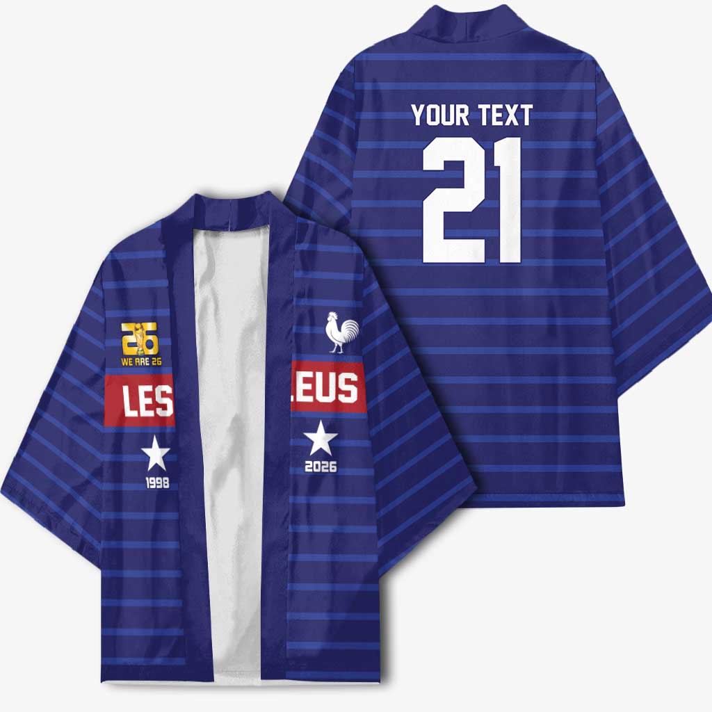 Custom France WC26 Future Champions Kimono Past Champions Future Legends - Wonder Print Shop