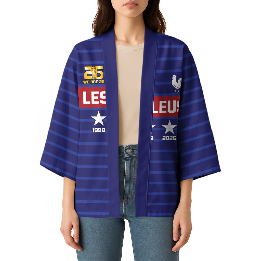 Custom France WC26 Future Champions Kimono Past Champions Future Legends - Wonder Print Shop