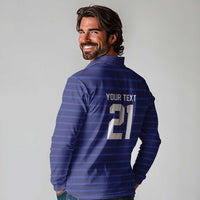 Custom France WC26 Future Champions Long Sleeve Polo Shirt Past Champions Future Legends - Wonder Print Shop