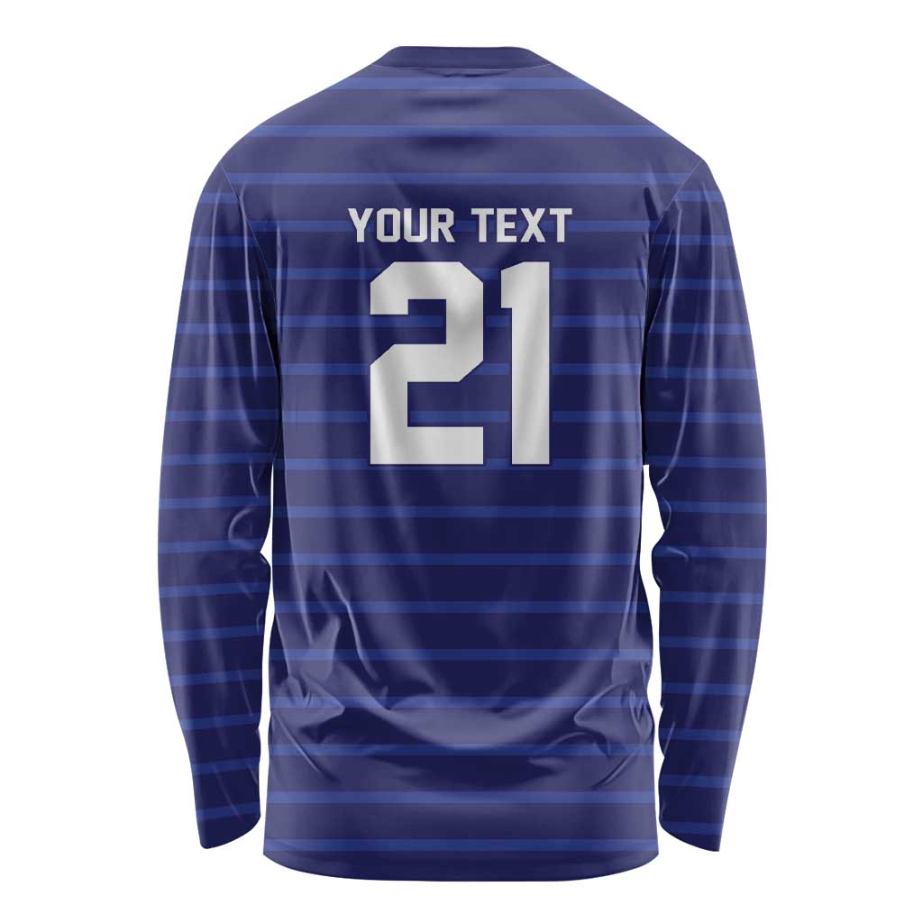 Custom France WC26 Future Champions Long Sleeve Shirt Past Champions Future Legends - Wonder Print Shop