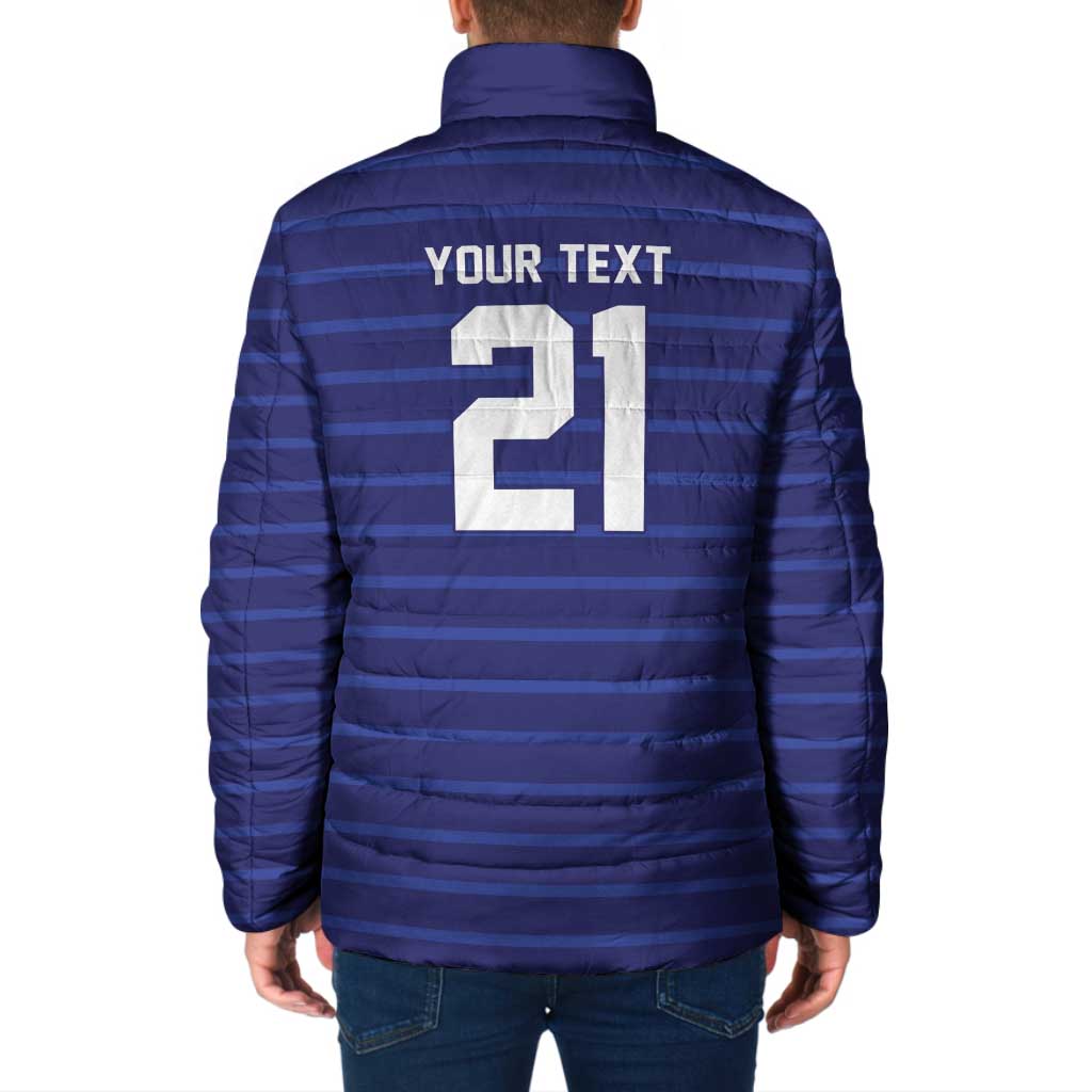 Custom France WC26 Future Champions Padded Jacket Past Champions Future Legends - Wonder Print Shop