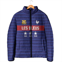 Custom France WC26 Future Champions Padded Jacket Past Champions Future Legends - Wonder Print Shop