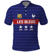 Custom France WC26 Future Champions Polo Shirt Past Champions Future Legends - Wonder Print Shop