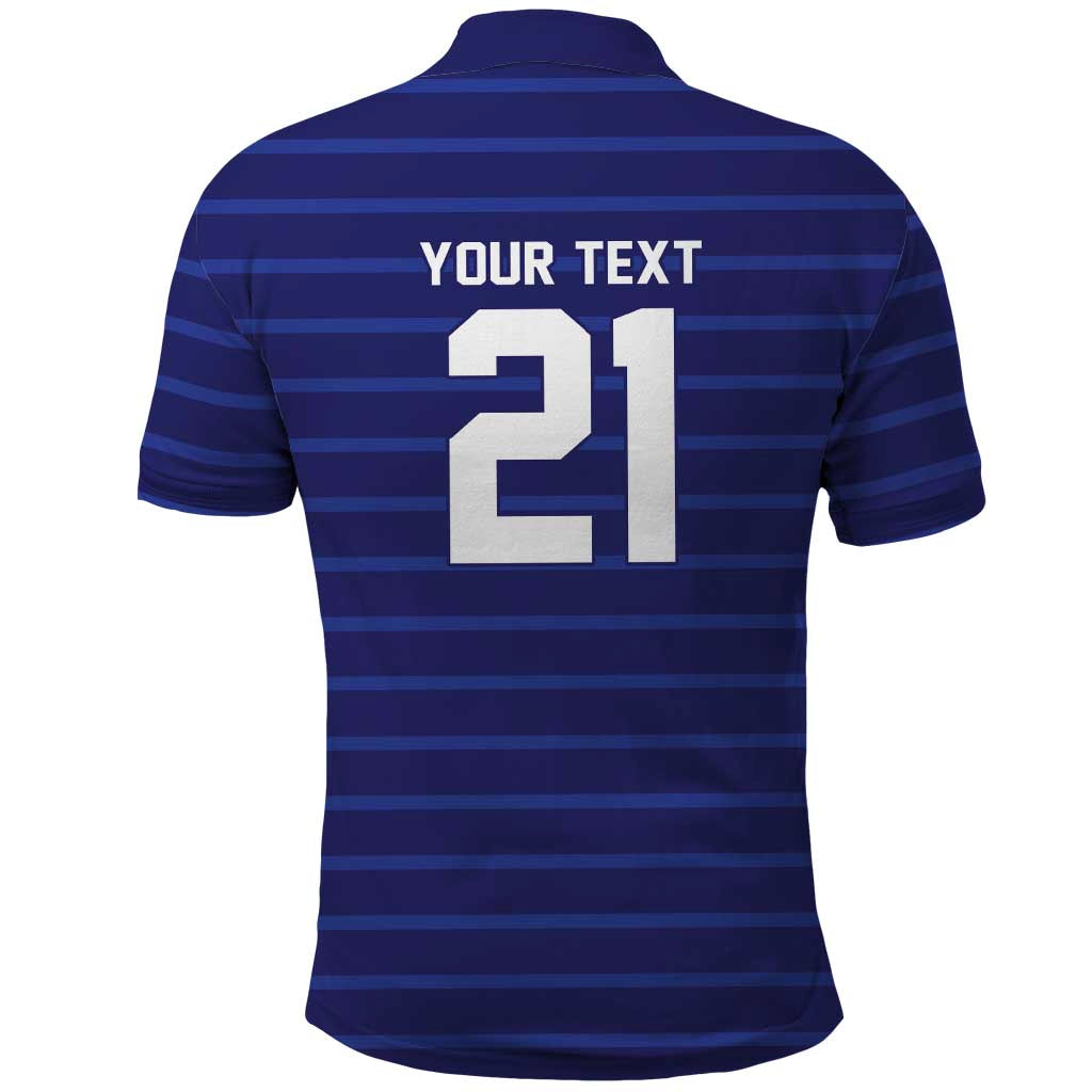 Custom France WC26 Future Champions Polo Shirt Past Champions Future Legends - Wonder Print Shop