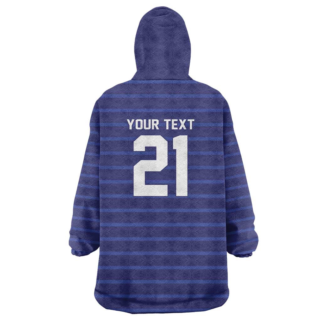 Custom France WC26 Future Champions Wearable Blanket Hoodie Past Champions Future Legends - Wonder Print Shop