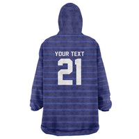Custom France WC26 Future Champions Wearable Blanket Hoodie Past Champions Future Legends - Wonder Print Shop