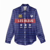 Custom France WC26 Future Champions Women Casual Shirt Past Champions Future Legends - Wonder Print Shop