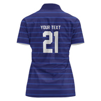 Custom France WC26 Future Champions Women Polo Shirt Past Champions Future Legends - Wonder Print Shop