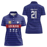 Custom France WC26 Future Champions Women Polo Shirt Past Champions Future Legends - Wonder Print Shop