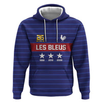 Custom France WC26 Future Champions Zip Hoodie Past Champions Future Legends - Wonder Print Shop