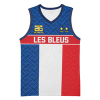Custom France World Football Legacy Basketball Jersey 2 Times History Champions - Wonder Print Shop
