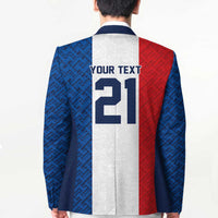 Custom France World Football Legacy Blazer 2 Times History Champions - Wonder Print Shop