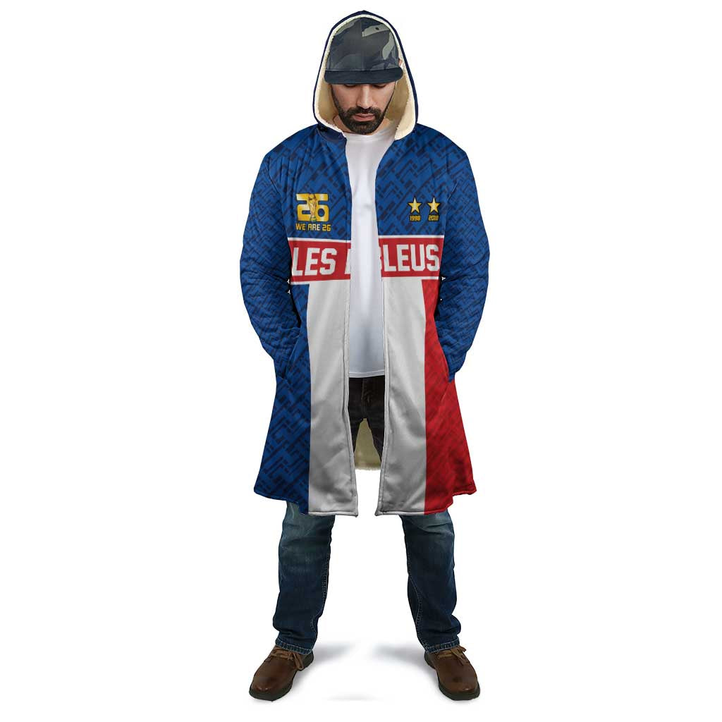 Custom France World Football Legacy Cloak 2 Times History Champions - Wonder Print Shop