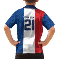 Custom France World Football Legacy Hawaiian Shirt 2 Times History Champions - Wonder Print Shop