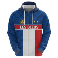 Custom France World Football Legacy Hoodie 2 Times History Champions - Wonder Print Shop