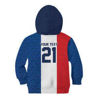 Custom France World Football Legacy Kid Hoodie 2 Times History Champions - Wonder Print Shop