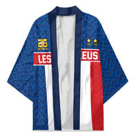Custom France World Football Legacy Kimono 2 Times History Champions - Wonder Print Shop