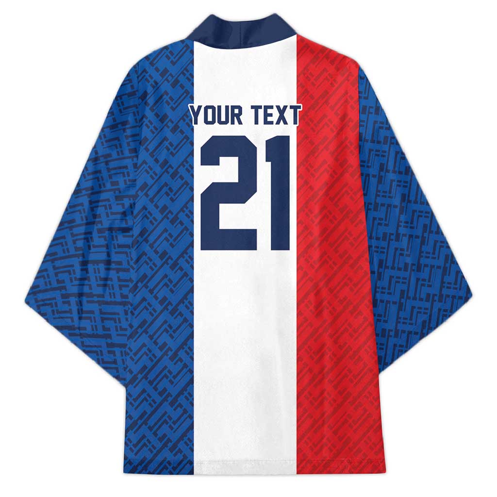 Custom France World Football Legacy Kimono 2 Times History Champions - Wonder Print Shop