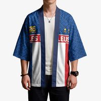 Custom France World Football Legacy Kimono 2 Times History Champions - Wonder Print Shop