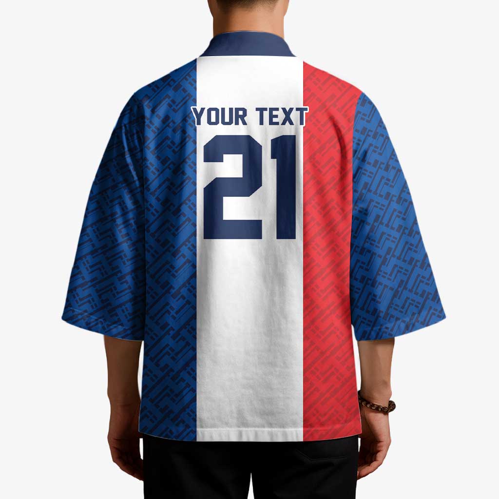 Custom France World Football Legacy Kimono 2 Times History Champions - Wonder Print Shop