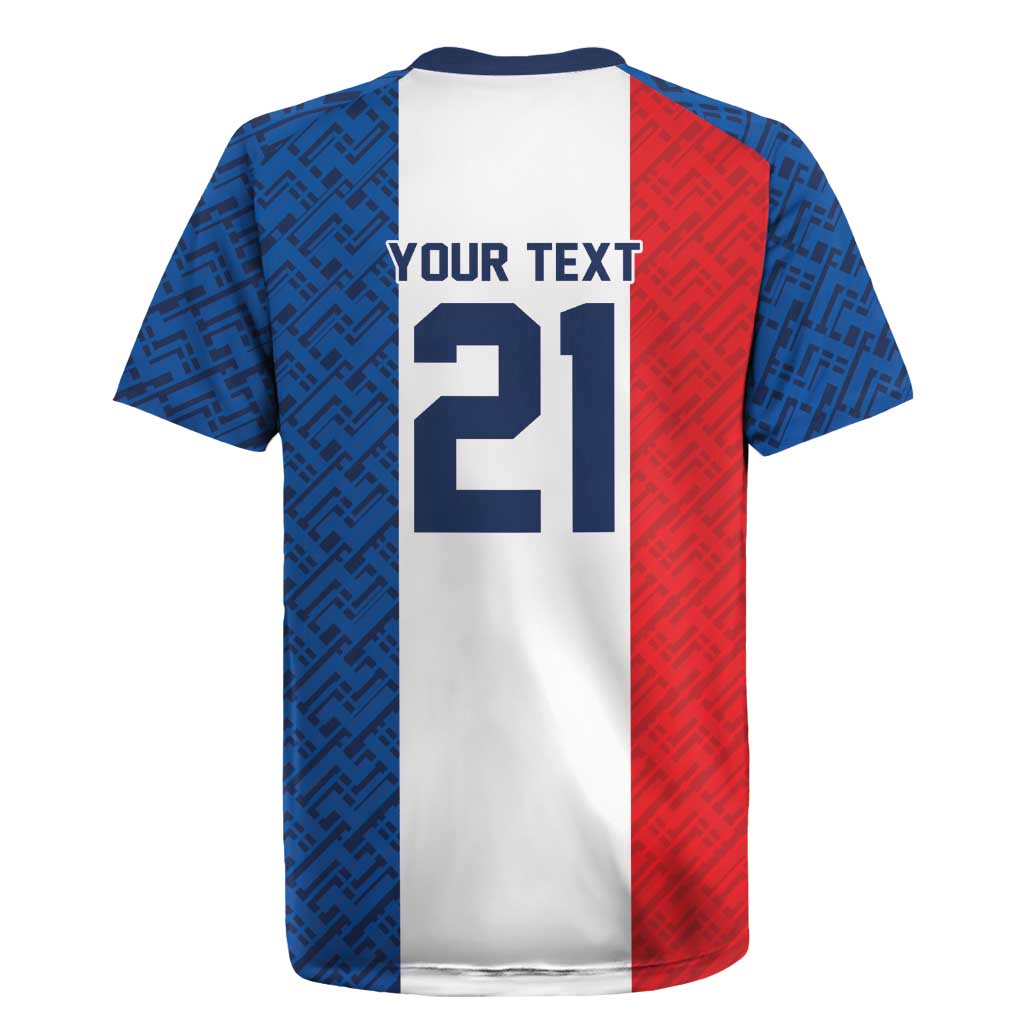 Custom France World Football Legacy Rugby Jersey 2 Times History Champions - Wonder Print Shop