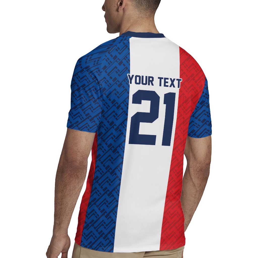 Custom France World Football Legacy Rugby Jersey 2 Times History Champions - Wonder Print Shop