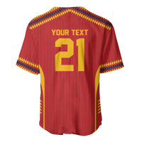 Custom Spain WC26 Future Champions Baseball Jersey Tiki Taka Football Era - Wonder Print Shop