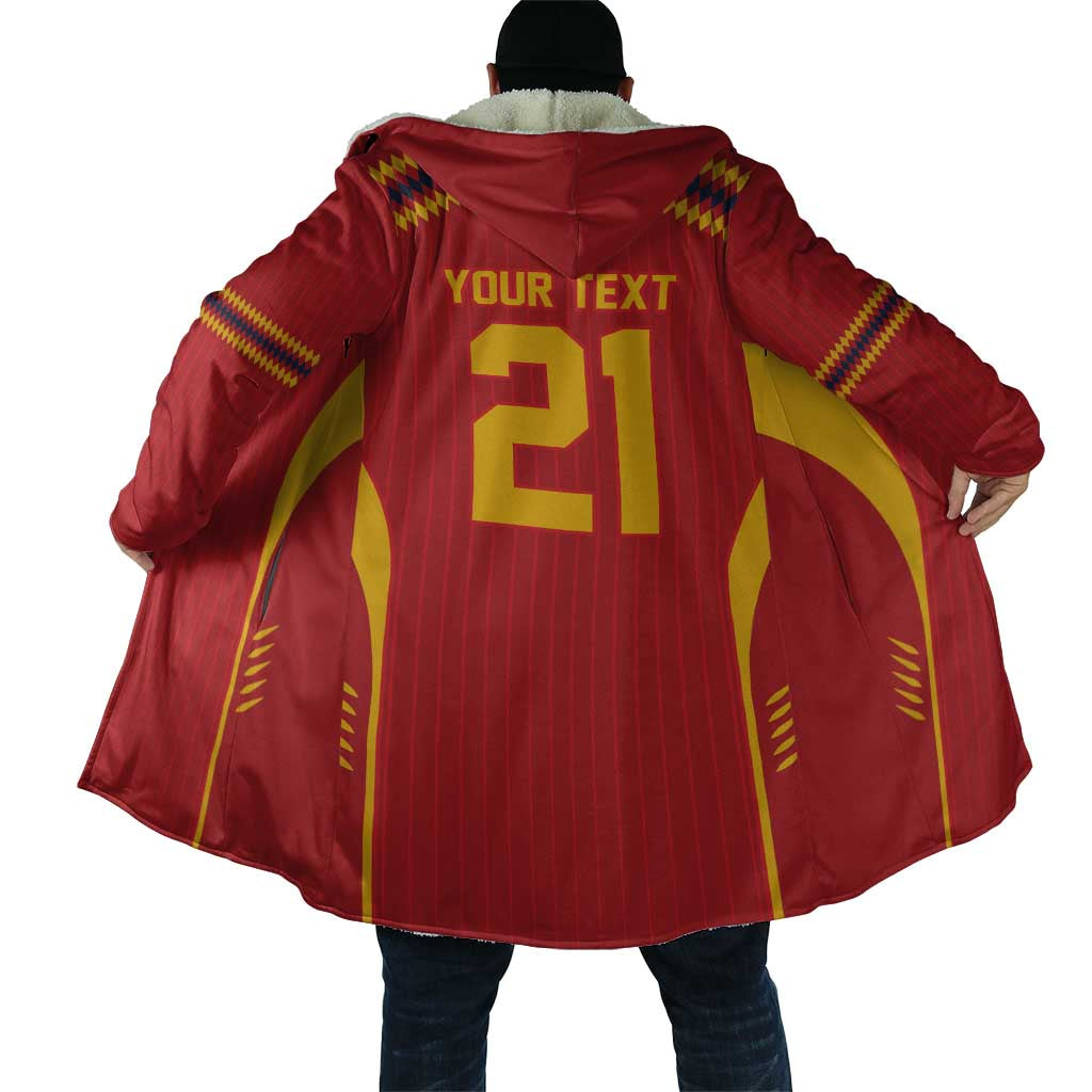 Custom Spain WC26 Future Champions Cloak Tiki Taka Football Era - Wonder Print Shop