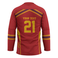 Custom Spain WC26 Future Champions Hockey Jersey Tiki Taka Football Era - Wonder Print Shop