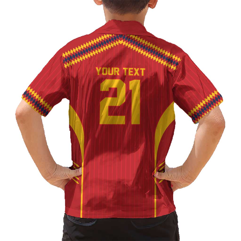 Custom Spain WC26 Future Champions Kid Hawaiian Shirt Tiki Taka Football Era - Wonder Print Shop